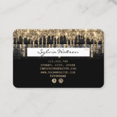 Visite Carte de crédit Styled Driving Gold (Dos)