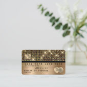 Visite Carte de crédit Styled Gold et Black (Debout devant)