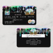 Visite Carte de crédit Styled Holograph Drivers (Devant / Derrière)