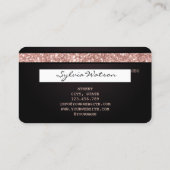 Visite Carte de crédit Styled Nails technicien ongle art (Dos)