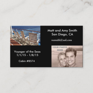 Visite Carte de croisière