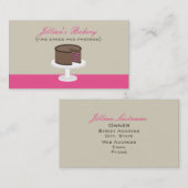 Visite Carte de cuisson au chocolat de framboise (Devant / Derrière)