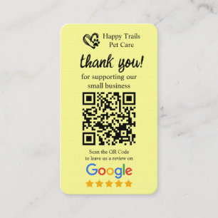 Visite Carte de demande d'avis Google pour les soins aux 
