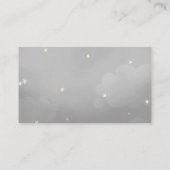 Visite Carte de demande de livre Ciel étoilé gris (Dos)
