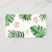 Visite Carte de demande de réservation Jungle Safari (Dos)