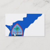 Visite Carte de drapeau de la Guam (Dos)