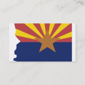 Visite Carte de drapeau de l'Arizona (Dos)