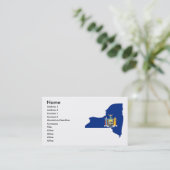 Visite Carte de drapeau de New York (Debout devant)