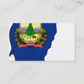 Visite Carte de drapeau du Vermont (Dos)