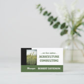 Visite Carte de ferme biologique pour le seigle (Debout devant)