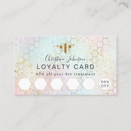 Visite carte de fidélité (Devant)