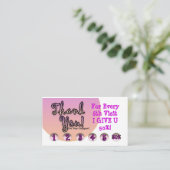 Visite Carte de fidélité (Debout devant)