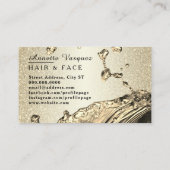 Visite Carte de fidélité au métal liquide (Dos)