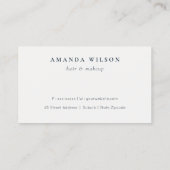 Visite Carte de fidélité Bush Pink Gold Paint Texture (Dos)