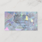 Visite Carte de fidélité client Angel Aura Quartz Crystal (Dos)