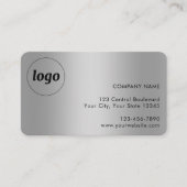 Visite Carte de Fidélité Client Simple Logo et Texte Arge (Devant)