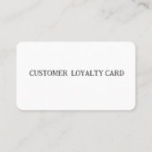 VISITE CARTE DE FIDÉLITÉ CLIENT SPA (Dos)