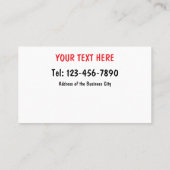 VISITE CARTE DE FIDÉLITÉ CLIENT - TAQUERIA (Dos)