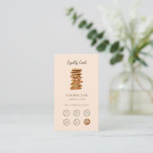 Visite Carte de fidélité de la boutique de biscuits migno (Debout devant)