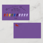 Visite Carte de fidélité d'entreprise Fairy chakra (Devant / Derrière)