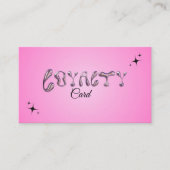 Visite Carte de fidélité métallique (Devant)