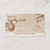 Visite Carte de fidélité Nil & Spa (Devant)