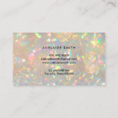 Visite carte de fidélité opal brillant (Dos)