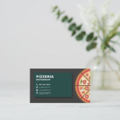 Visite Carte de fidélité Pizzeria Restaurant (Debout devant)