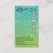 Visite Carte de fidélité professionnelle personnalisable (Devant)