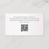 Visite Carte de fidélité remise (Dos)