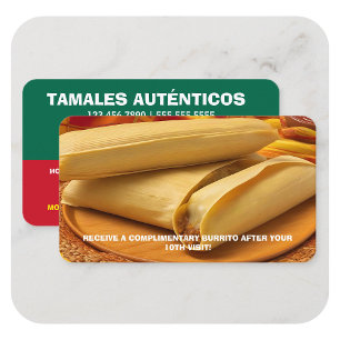 Visite Carte de fidélité Tamales