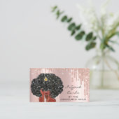 Visite Carte de fidélité Tarjeta De Visita 10 Punch Coiff (Debout devant)