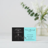 Visite Carte de Fleur de Lis Profile (Debout devant)