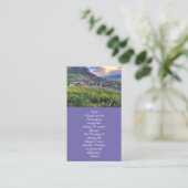Visite Carte de funérailles florales de célébration de vi (Debout devant)