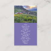 Visite Carte de funérailles florales de célébration de vi (Devant)