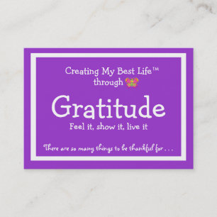 Visite Carte de gratitude avec le papillon mignon