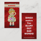 Visite Carte de griffonnage de bande dessinée d'amusement (Devant / Derrière)