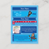 Visite Carte de hockey de défense (Dos)