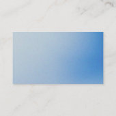 Visite Carte de jeu de Fête des mariées Floral Blue Tile (Dos)