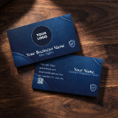 Visite Carte de l'agent d'assurance professionnel
