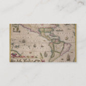 Visite Carte de l'Amérique, du Mercator "atlas", pub. par (Dos)