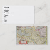 Visite Carte de l'empire turc, du Mercator 'Atla (Devant / Derrière)