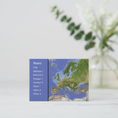 Visite Carte de l'Europe, personnalisable ! (Debout devant)
