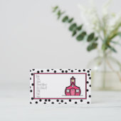 Visite Carte de logo de point (Debout devant)