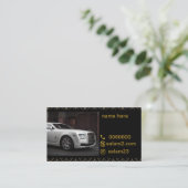 Visite carte de luxe (Debout devant)