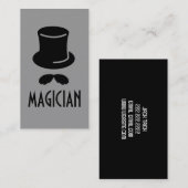 Visite Carte de magicien de magie Tour de poker Jetons de (Devant / Derrière)