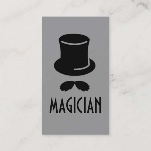 Visite Carte de magicien de magie Tour de poker Jetons de (Devant)