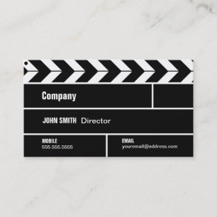 Visite Carte de maison de distribution de directeur