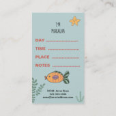 Visite Carte de maman de *~* - étoile de mer de sirène de (Dos)