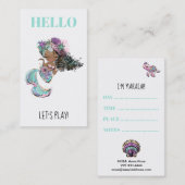 Visite Carte de maman de *~* - sirène de parties (Devant / Derrière)